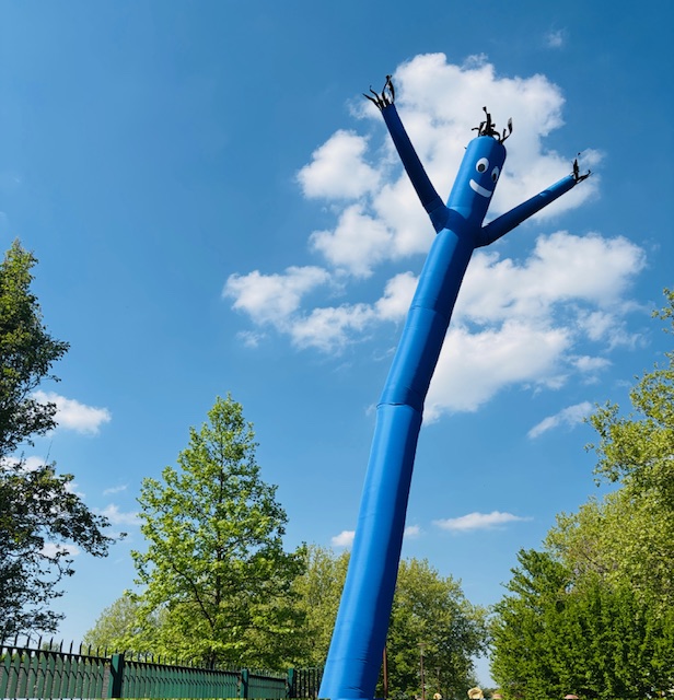 sky dancer bleu