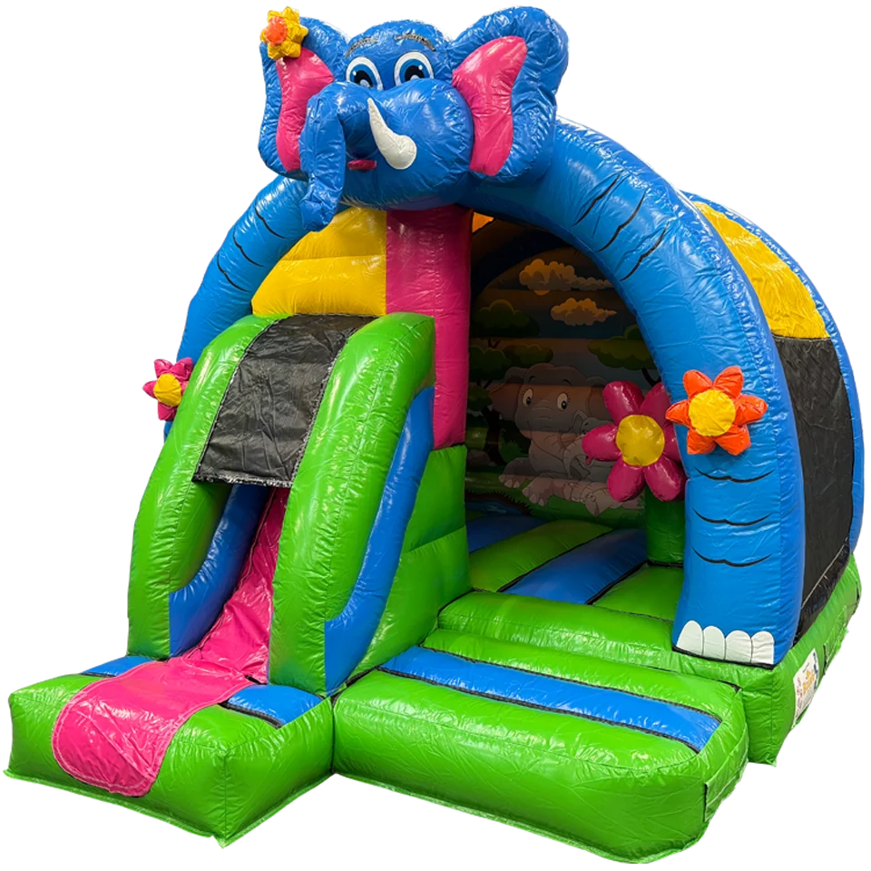 chateau gonflable elephant